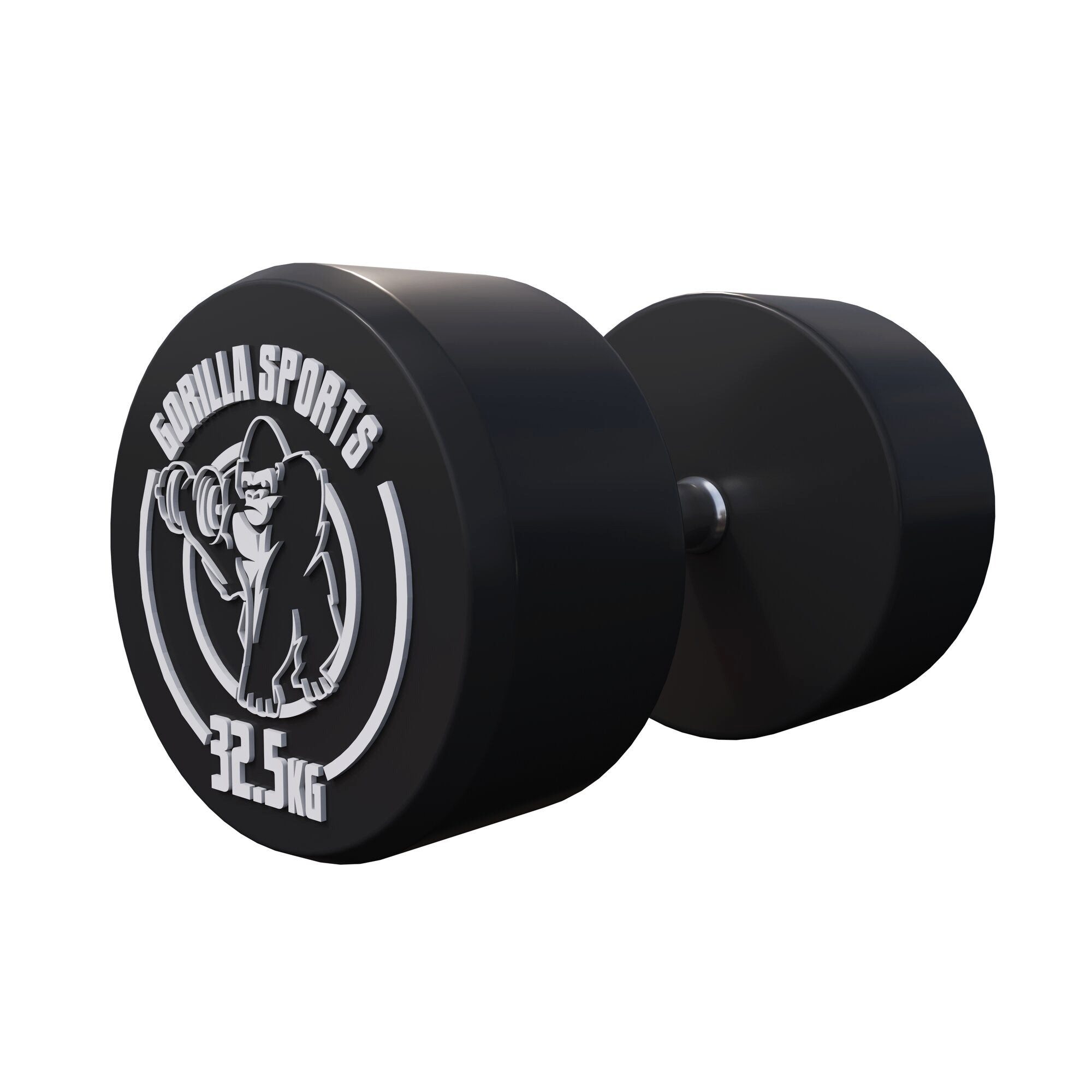 GORILLA SPORTS Kompakthantel Kurzhantel Gummi 2,5 - 40 kg