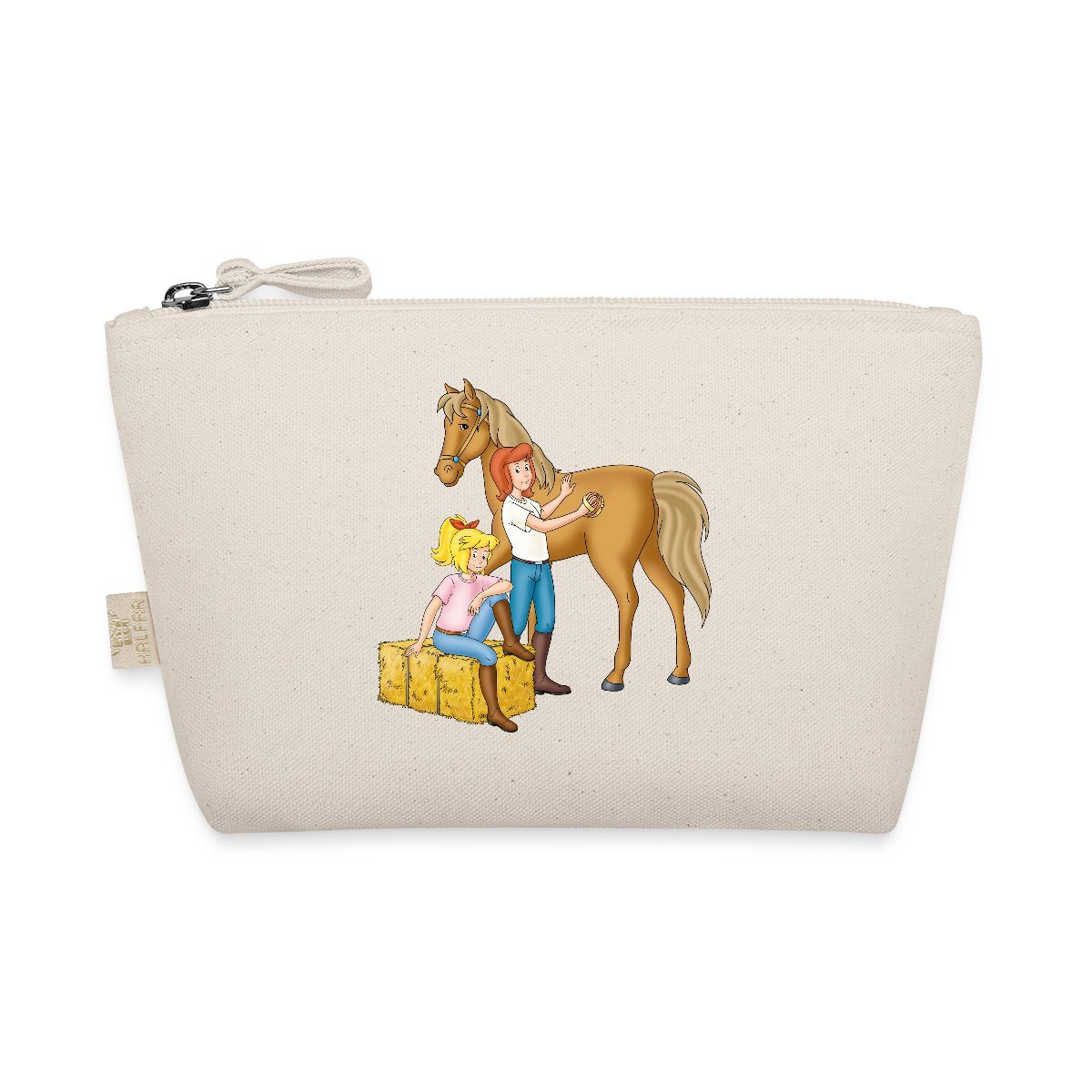 Spreadshirt Kosmetiktasche Bibi Und Tina Striegeln Hengst Amadeus Täschchen günstig online kaufen