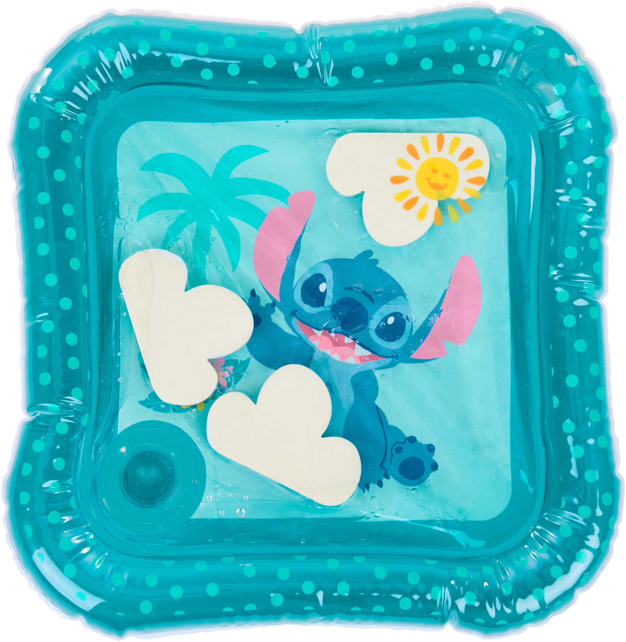 Bright Starts Spielmatte Stitch Making Waves Tummy Time Water Mat
