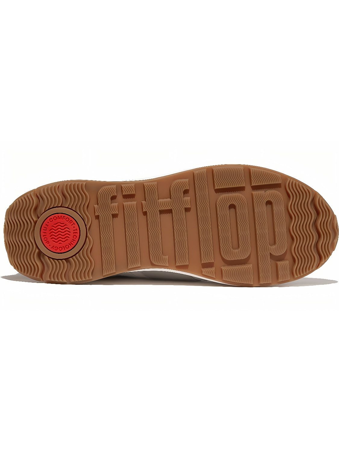 Fitflop F-Mode Flow Sneaker - Leather Sneaker