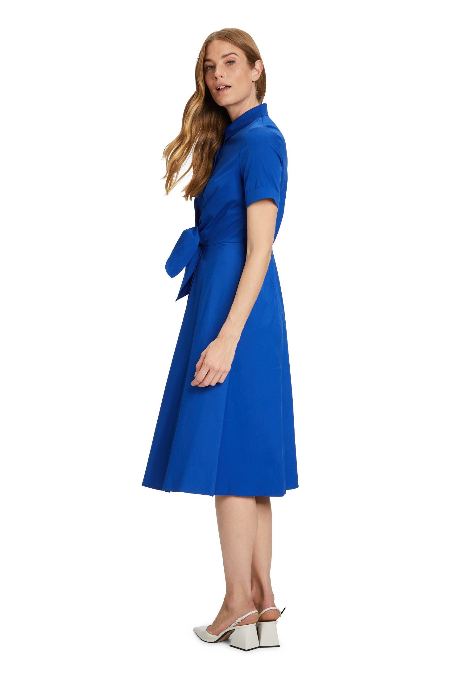 Vera Knopfleiste Minikleid Bright (1-tlg) Mont mit Lapis