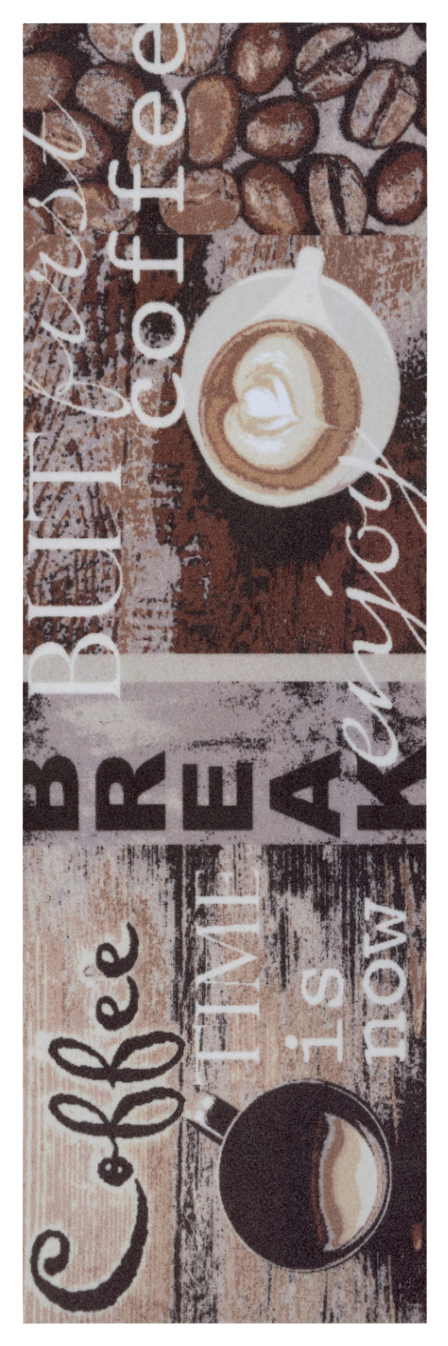 HANSE Home Küchenläufer Enjoy Coffee Break, rechteckig, Höhe: 3 mm, Läufer, günstig online kaufen