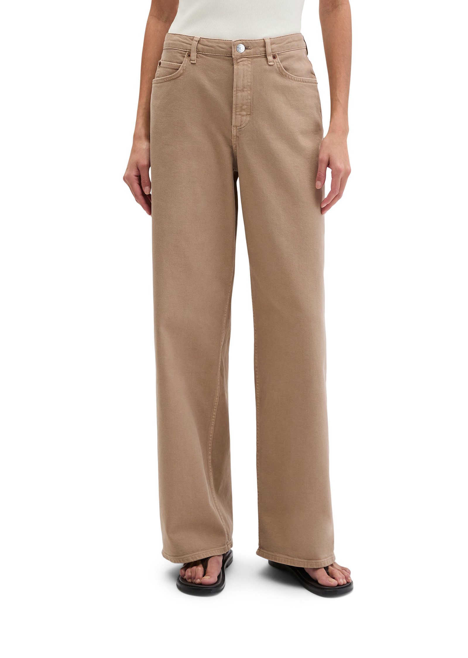 Marc O'Polo Weite Jeans aus Organic-Cotton-Mix-Stretch