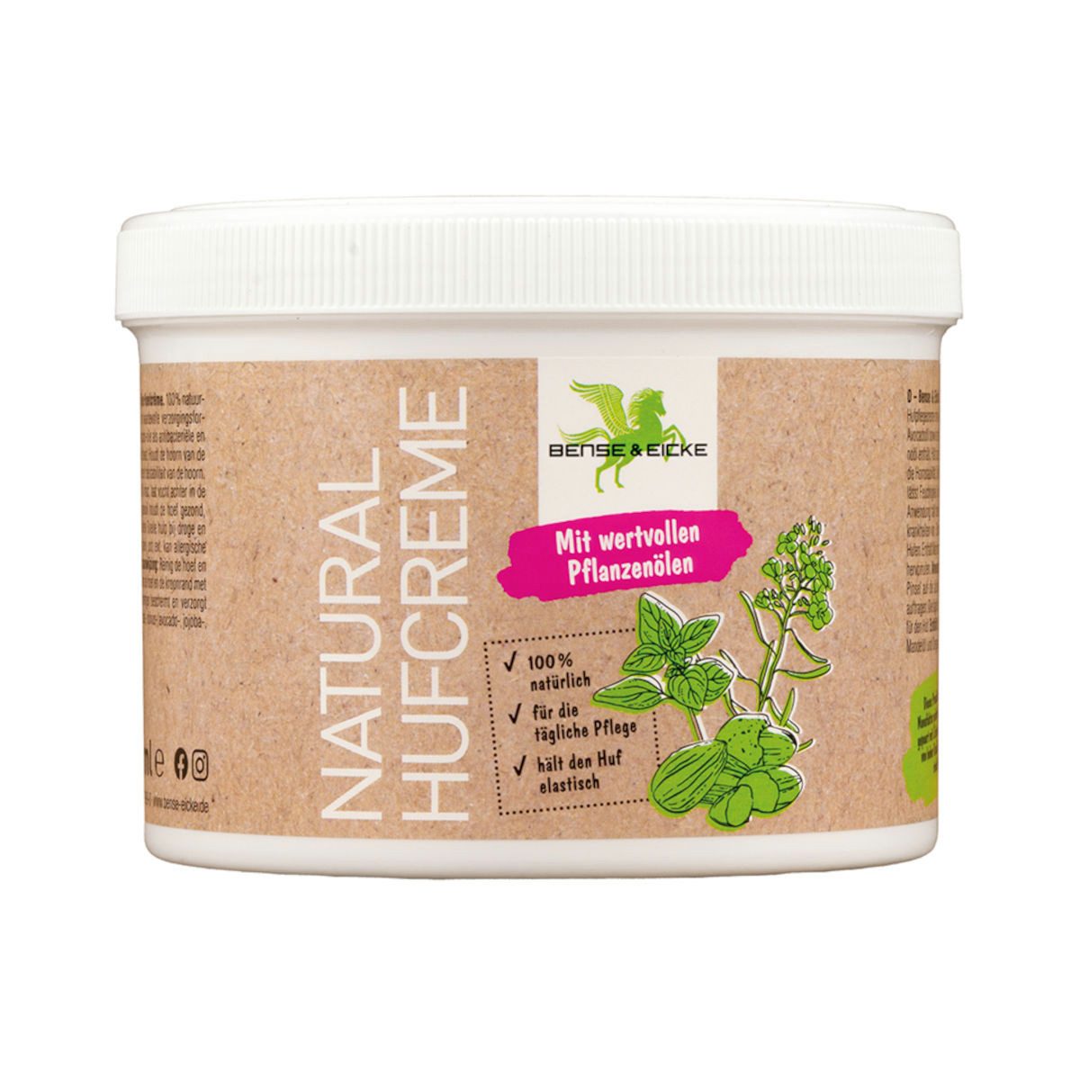 Bense & Eicke Hufpflegemittel Natural Hufcreme - 500 ml