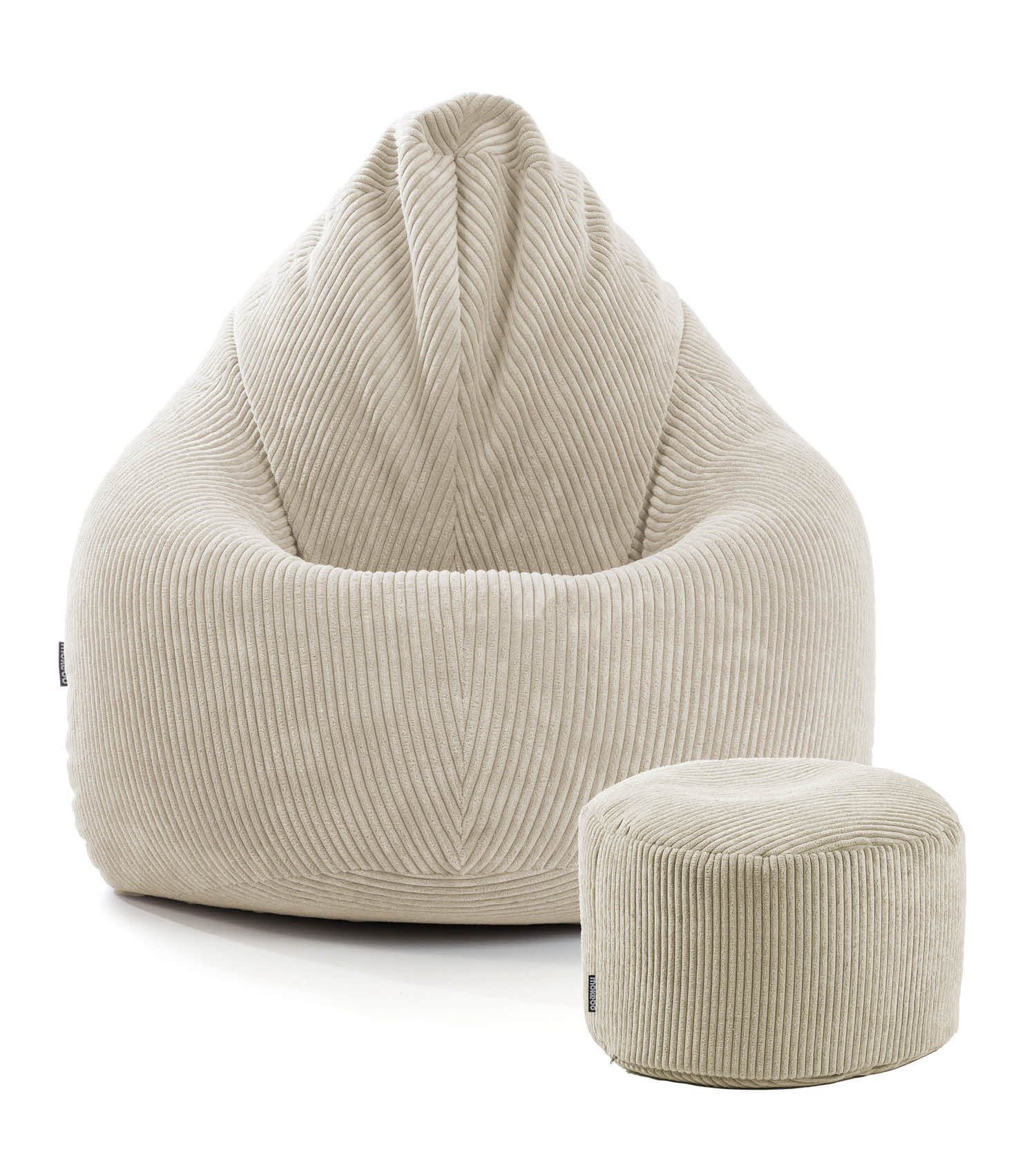mokebo Sitzsack Der Tagträumer (mit Hocker), günstig online kaufen