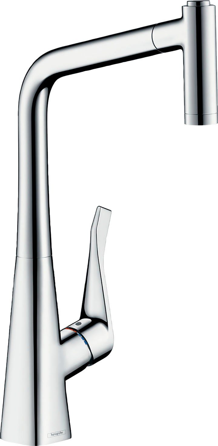 hansgrohe Küchenarmatur Metris M71 320 Ausziehbrause 2 Strahlarten