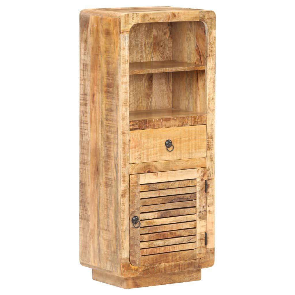 vidaXL Highboard Highboard 45x32x110 cm Raues holz (1 St)