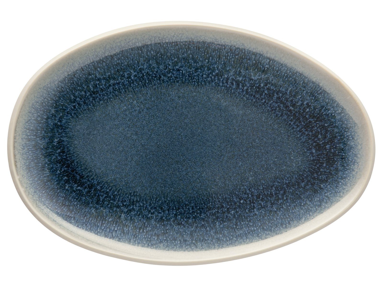 Rosenthal Servierplatte Junto Aquamarine Platte 28 cm, Keramik, (Müslischalen), Platten