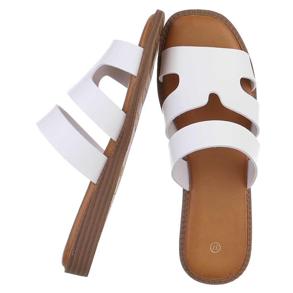 Ital-Design Damen Sandale mit breiten Riemen und bequemer Innensohle Pantol günstig online kaufen