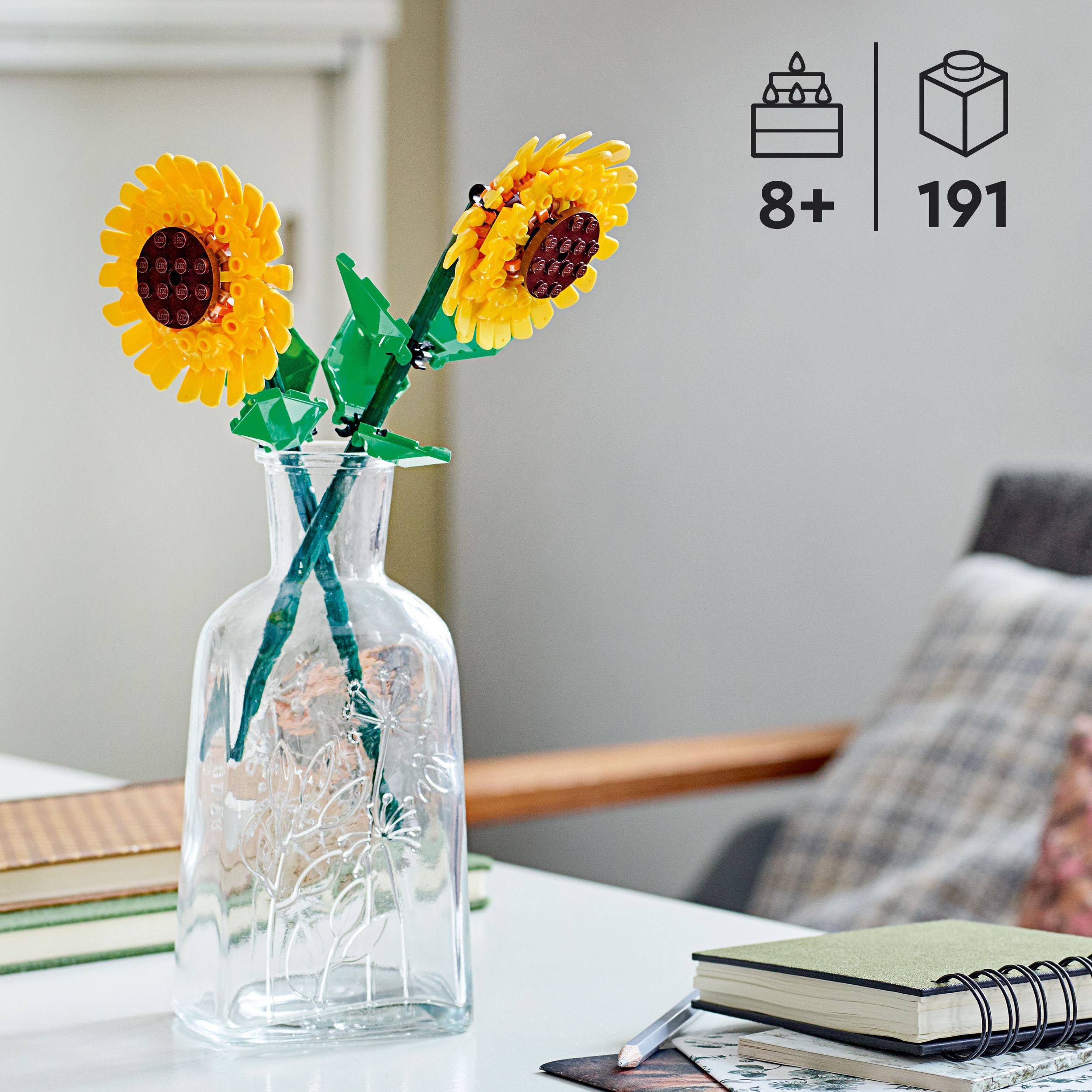 LEGO® Sonnenblumen (40524), Lego Botanicals Konstruktionsspielsteine, (191 günstig online kaufen