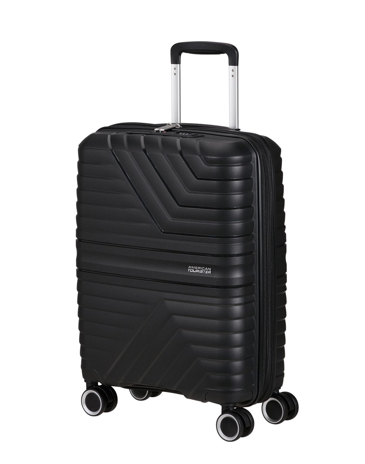 American Tourister® Валізи American Tourister Trolley mit 4 Rollen 55 cm Flytwist Shadow Black, 4 Rollen Rollen