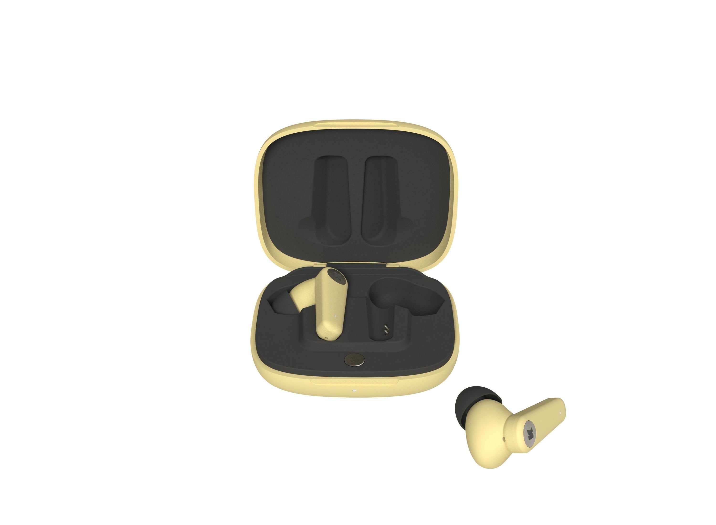 Bluetooth KREAFUNK aSENSE On-Ear-Kopfhörer yellow Kopfhörer) soft (KREAFUNK