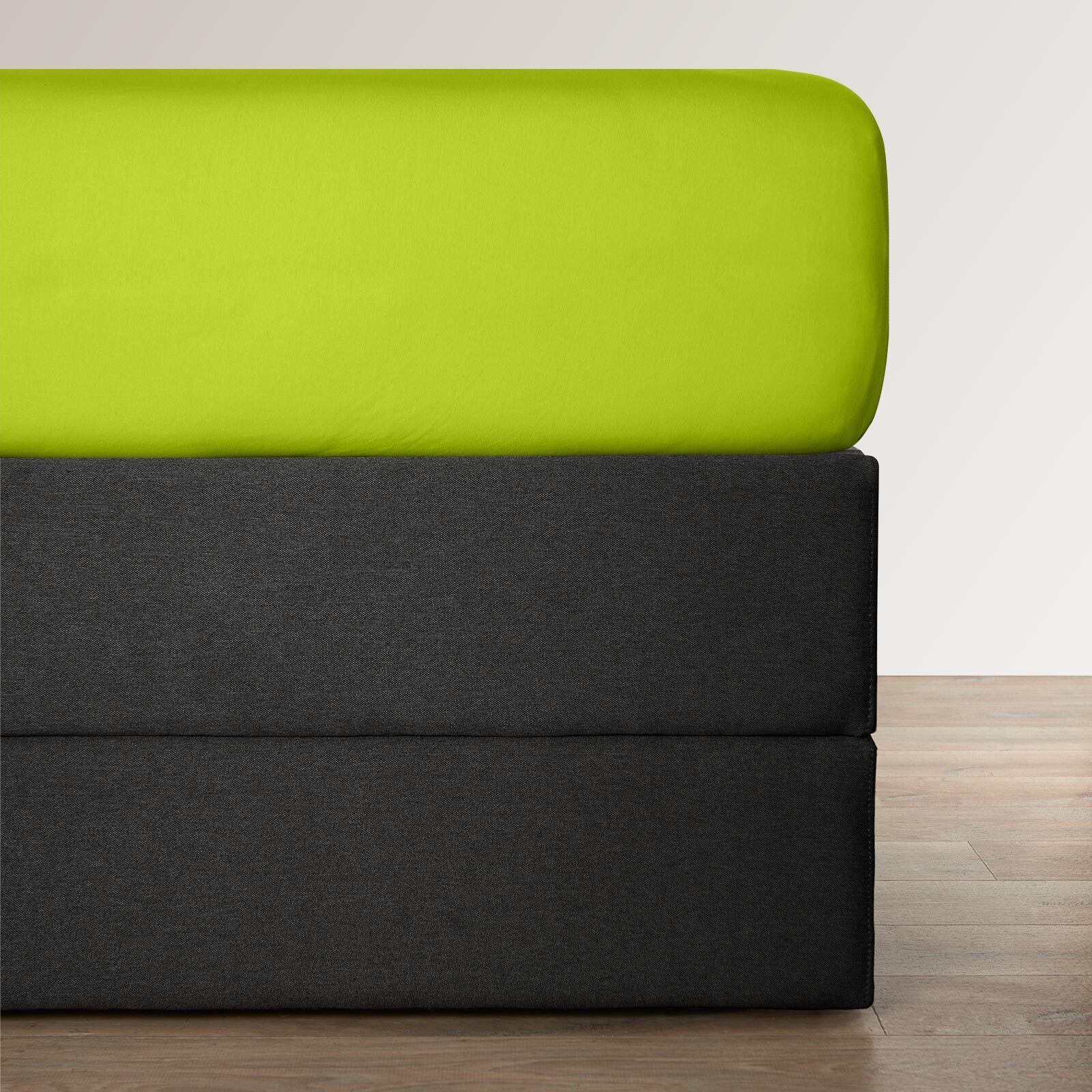 BETTWARENSHOP Spannbettlaken Boxspring, Jersey, Gummizug: Rundumgummi, günstig online kaufen