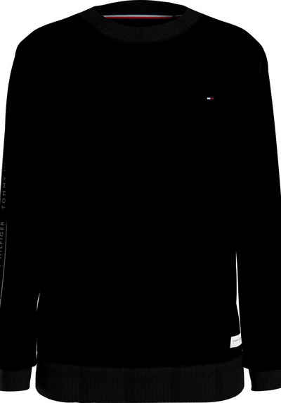 Tommy Hilfiger Underwear Sweatshirt TRACK TOP NOS (EXT SIZES) mit Logostickerei