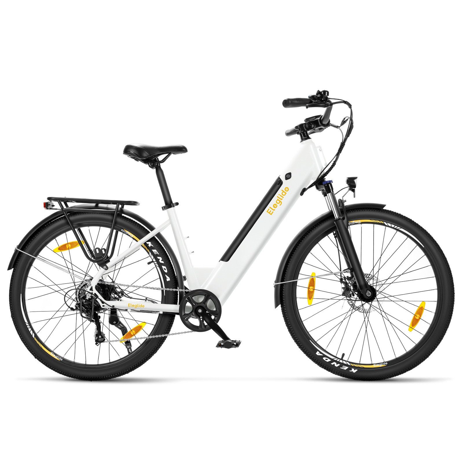 Eleglide E-Bike T1 ST Durchstieg 27,5 Zoll 36V 13Ah 250W E-Bike, 7 Gang Shimano, 468 Wh, 5 Stufen(12/15/18/21/25 km/h), 45N.M, bis zu 100 km