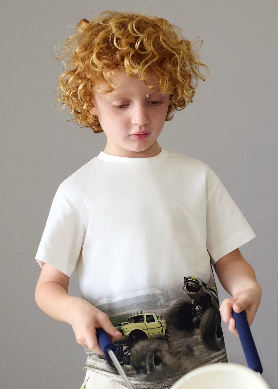 Mayoral T-Shirt Jungen T-Shirt mit Printmotiv – 100% Baumwolle