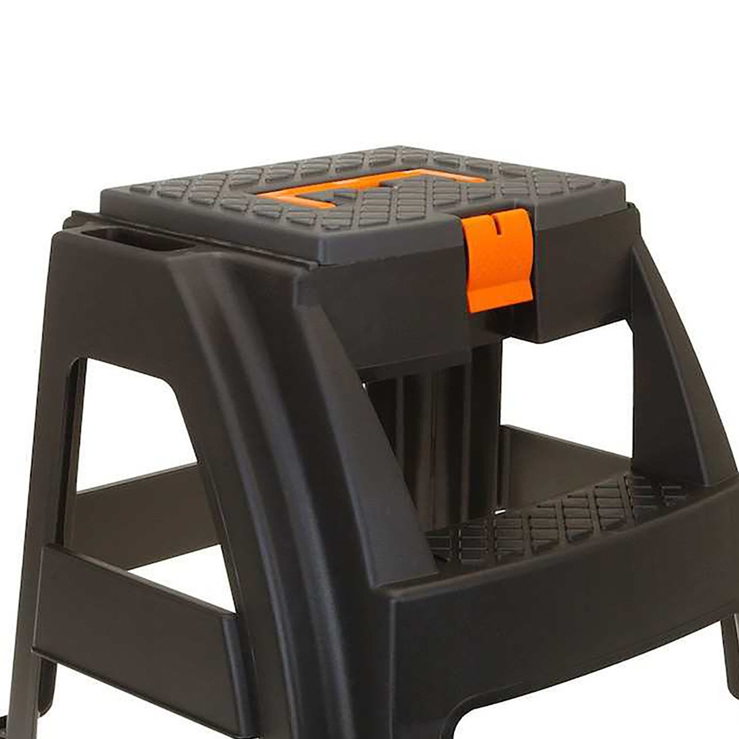 Mojawo Fußhocker Tragbarer Fußhocker Fußtritt Sitzhocker Hocker mit Staufach H43cm
