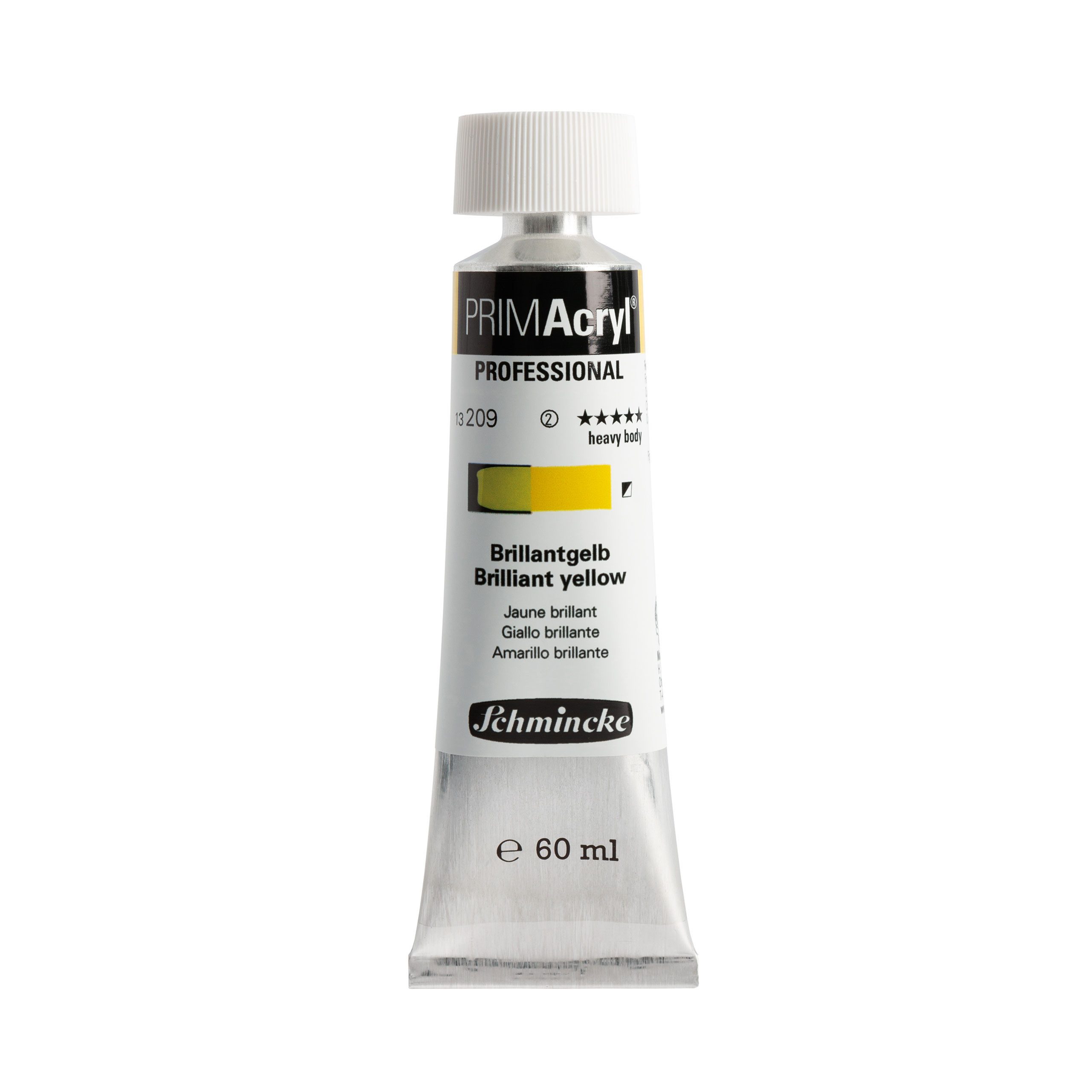Schmincke Acrylfarbe 60ml PRIMAcryl Brillantgelb Acryl 13 209 011