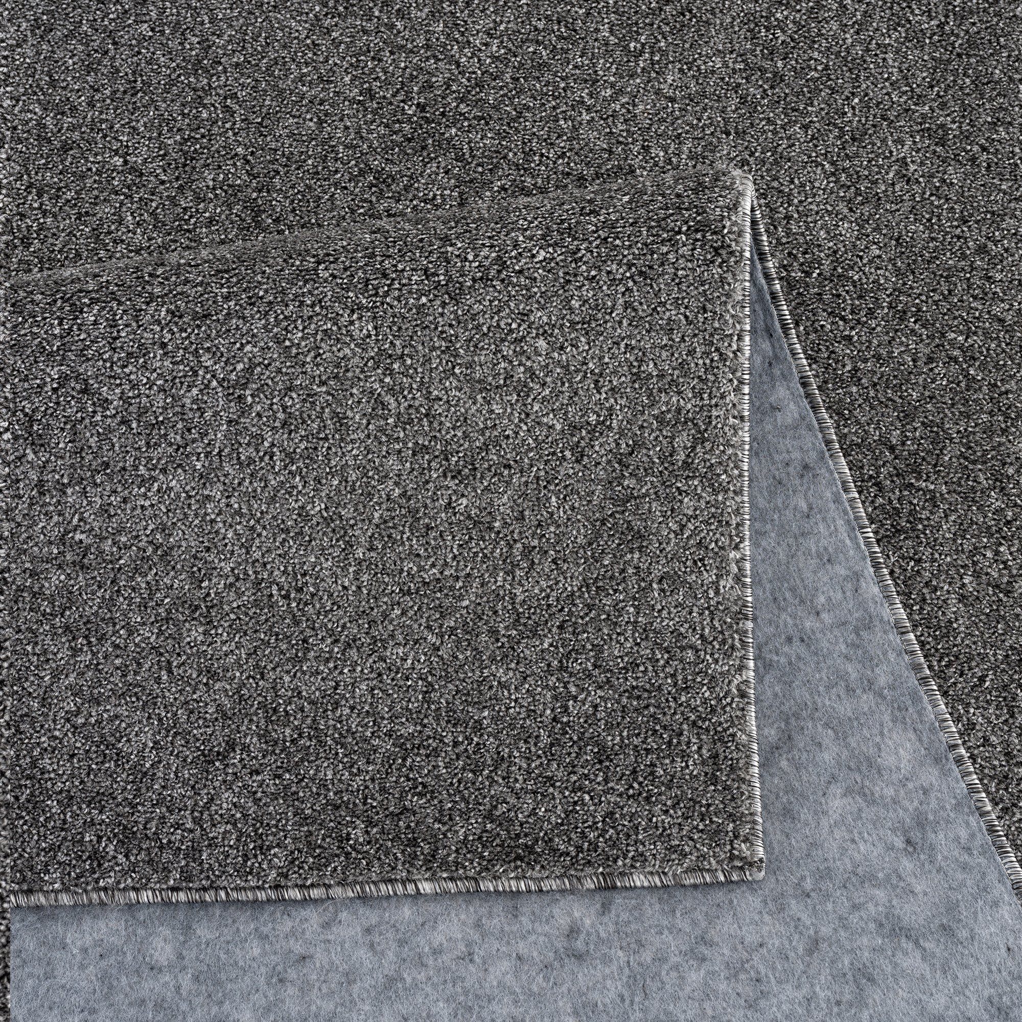 Jimri Teppich Lotus Wohnzimmer Teppich Einfarbig Kurzflor Läufer Uni, Rund, Wohnzimmer Teppich Einfarbig Kurzflor Läufer – Bild 5 von 5