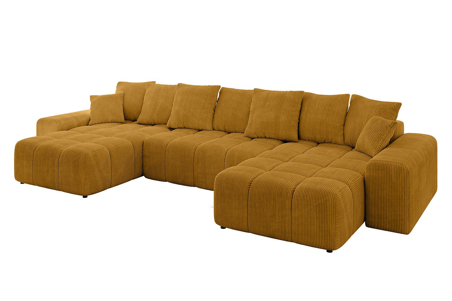 ALTDECOR Wohnlandschaft ENIL-U, Couch mit Schlaffunktion, günstig online kaufen