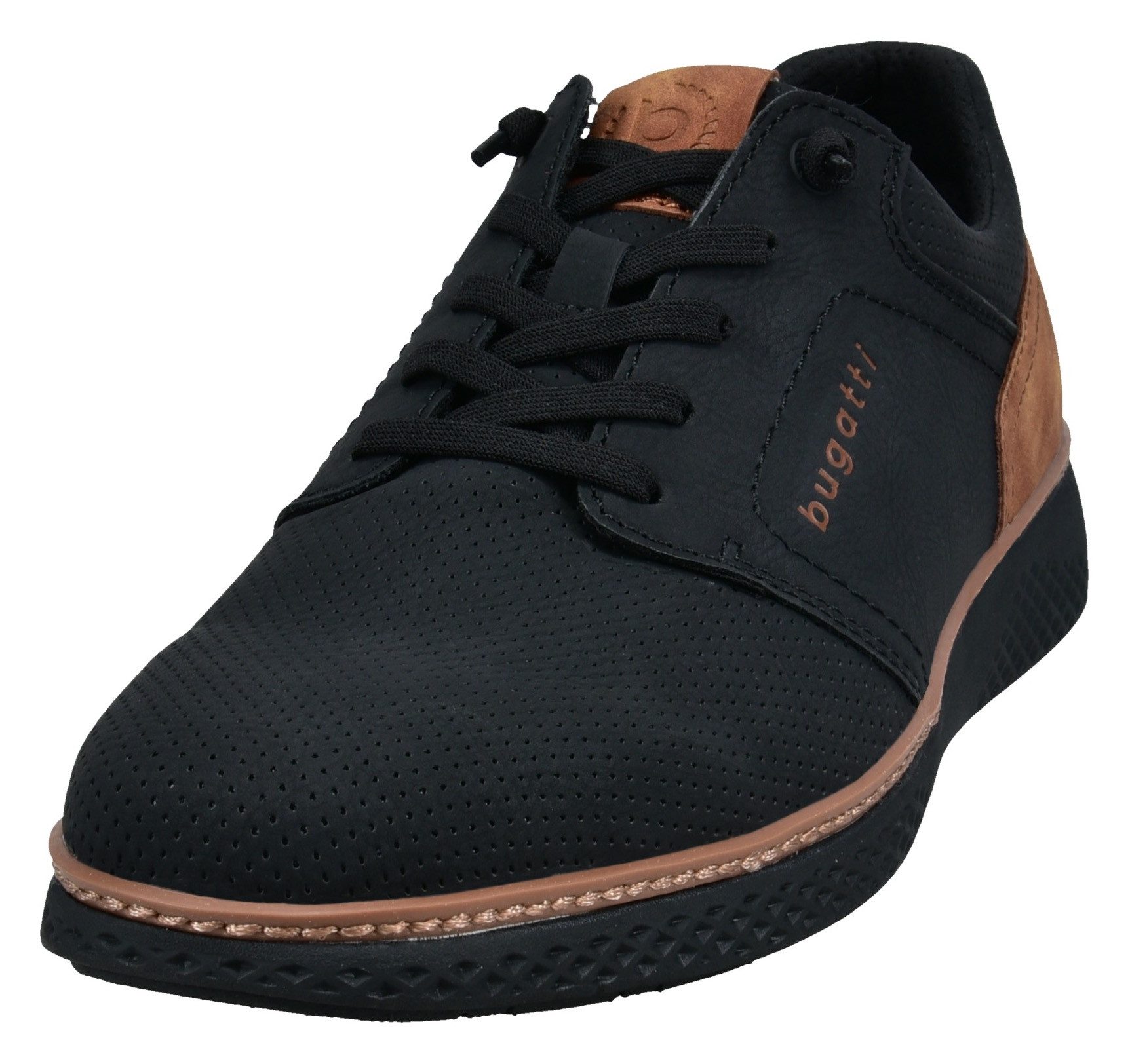 bugatti Slip-On Sneaker Halbschuh, Freizeitsneaker mit Perforation, elastis günstig online kaufen