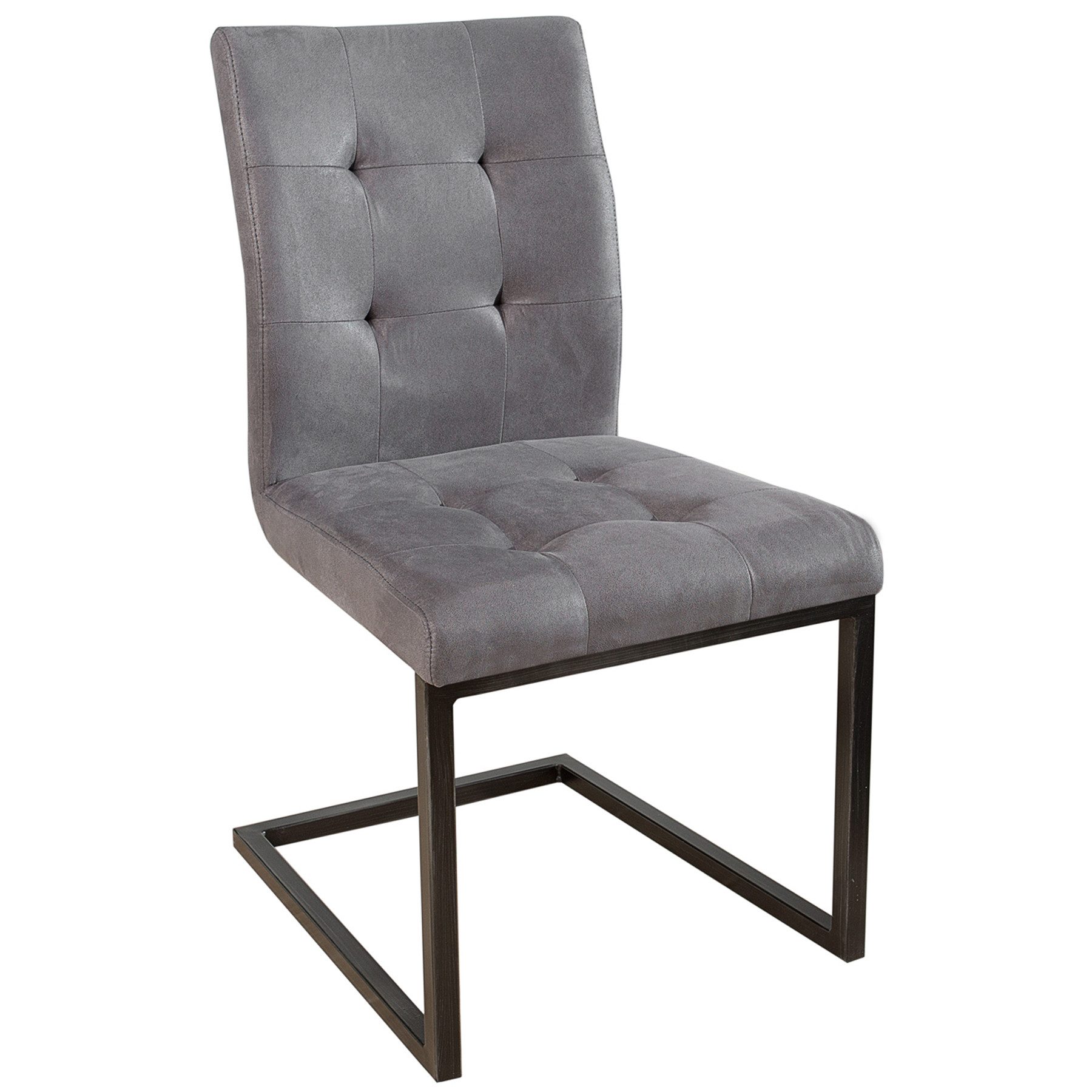 riess-ambiente Freischwinger OXFORD vintage grau / günstig online kaufen
