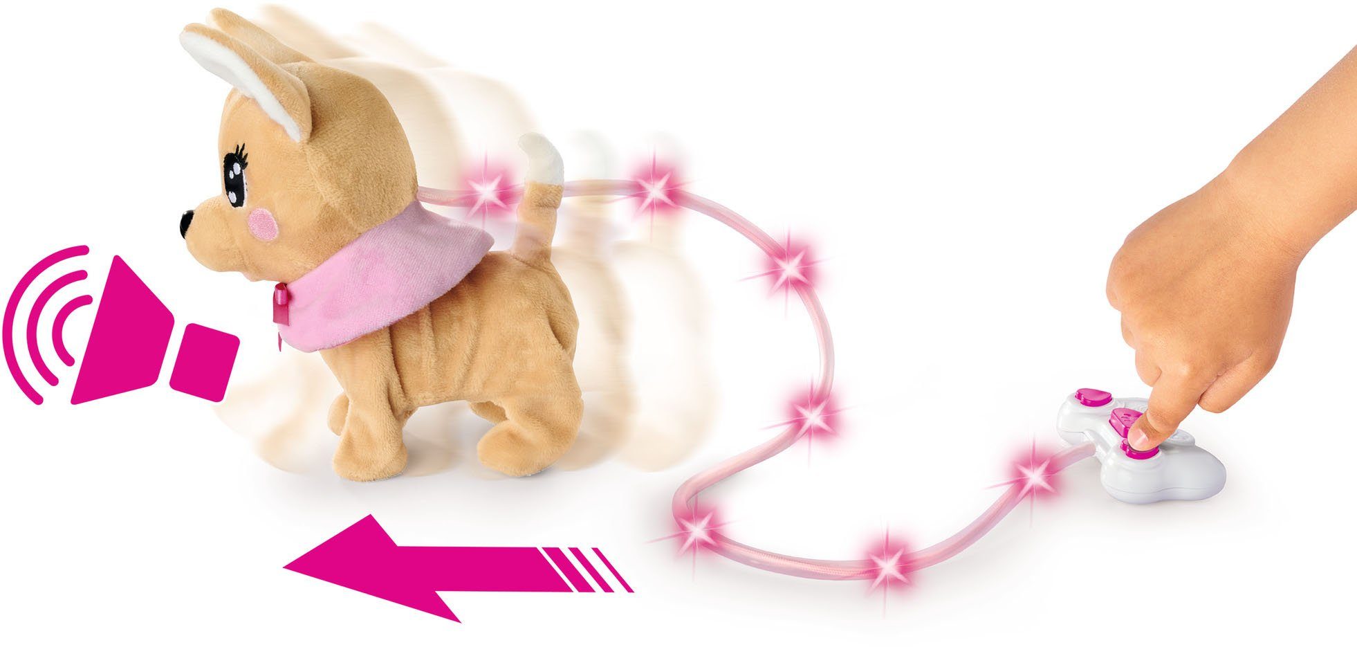 SIMBA Kuscheltier Chi Chi Love, Loomy, mit Funktion