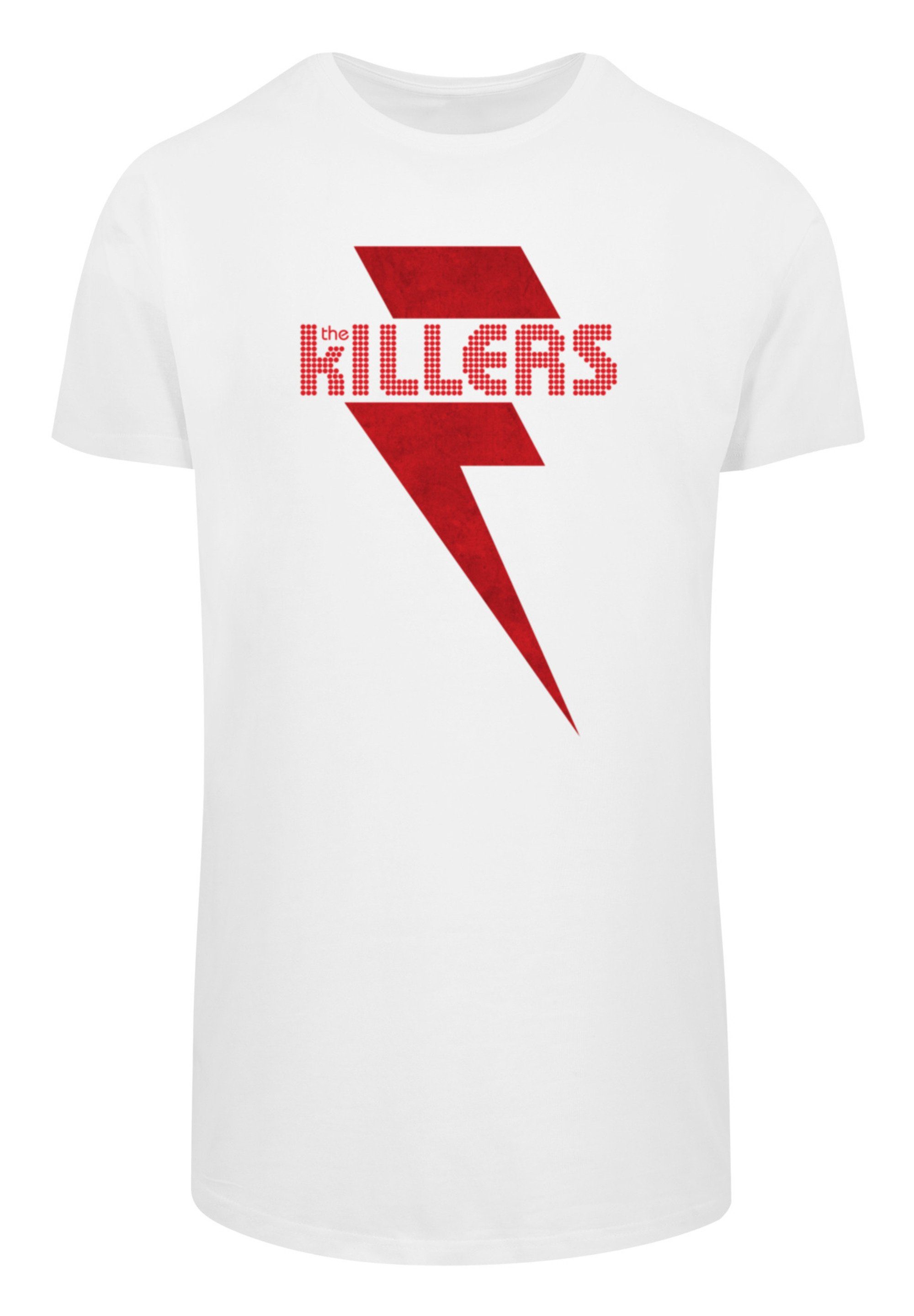 F4NT4STIC T-Shirt The Killers Bolt Band weiß Red Print Rock