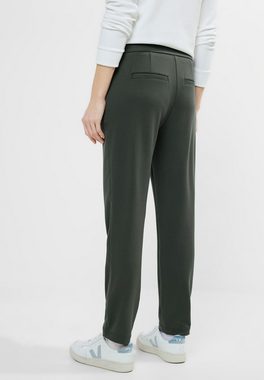 Cecil Jogger Pants Tracey Solid mit Kordel und Eingrifftaschen