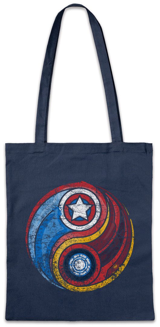 Beuteltasche Captain Stark Ying Yang Stofftasche Tony Iron Yin-Yang Captain Man