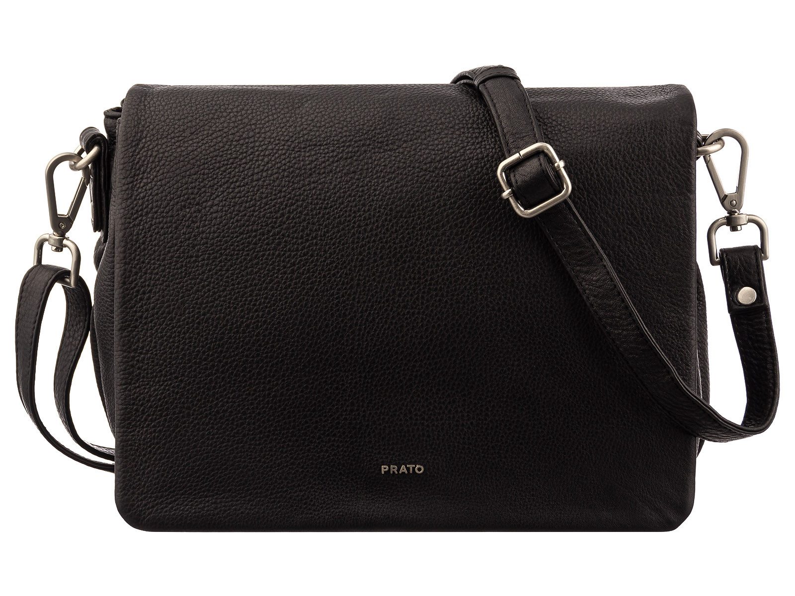 Prato Umhängetasche LM Shahid H40-N glattes Rindleder Handtasche (1-tlg)