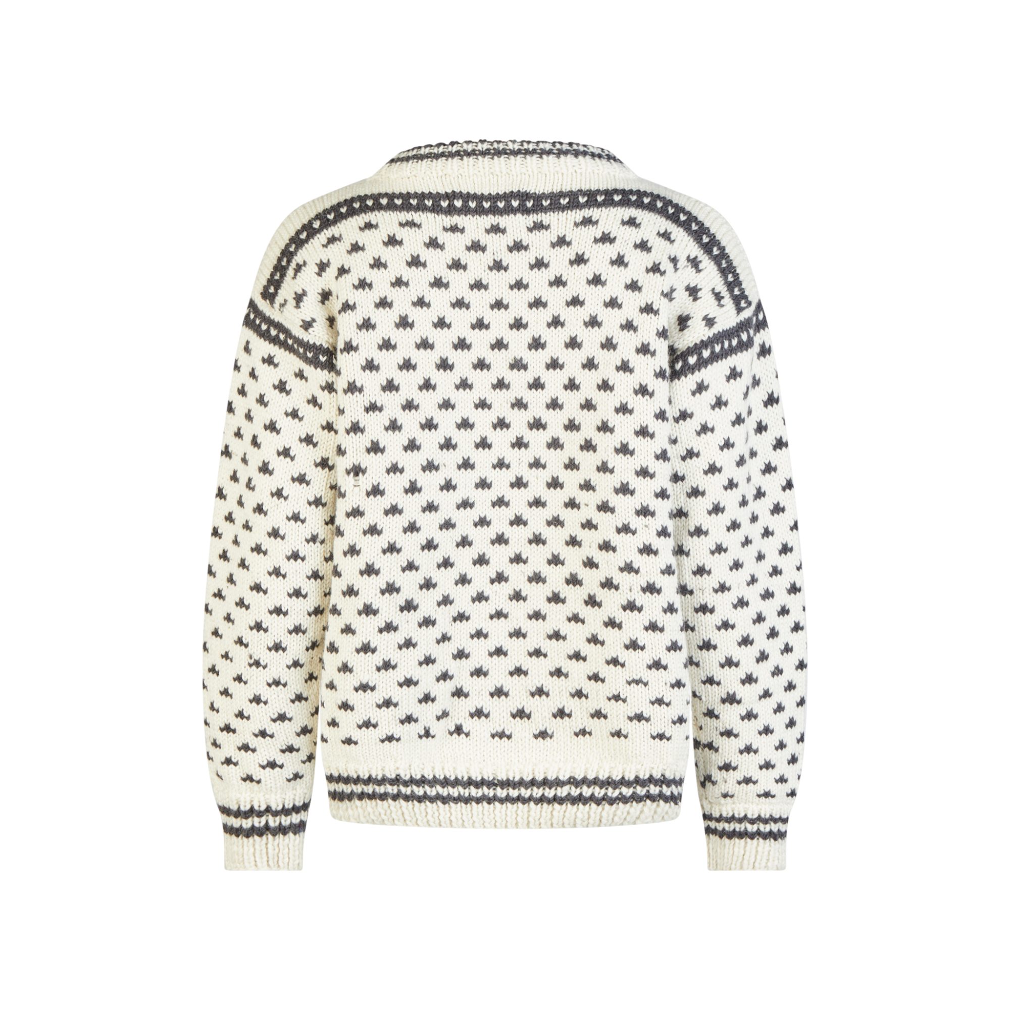 THC Natural Line Strickpullover THC Schafwoll Strickpullover weiß 130 (1 Stück, 1-tlg., 1 Stück) weiche Schurwolle