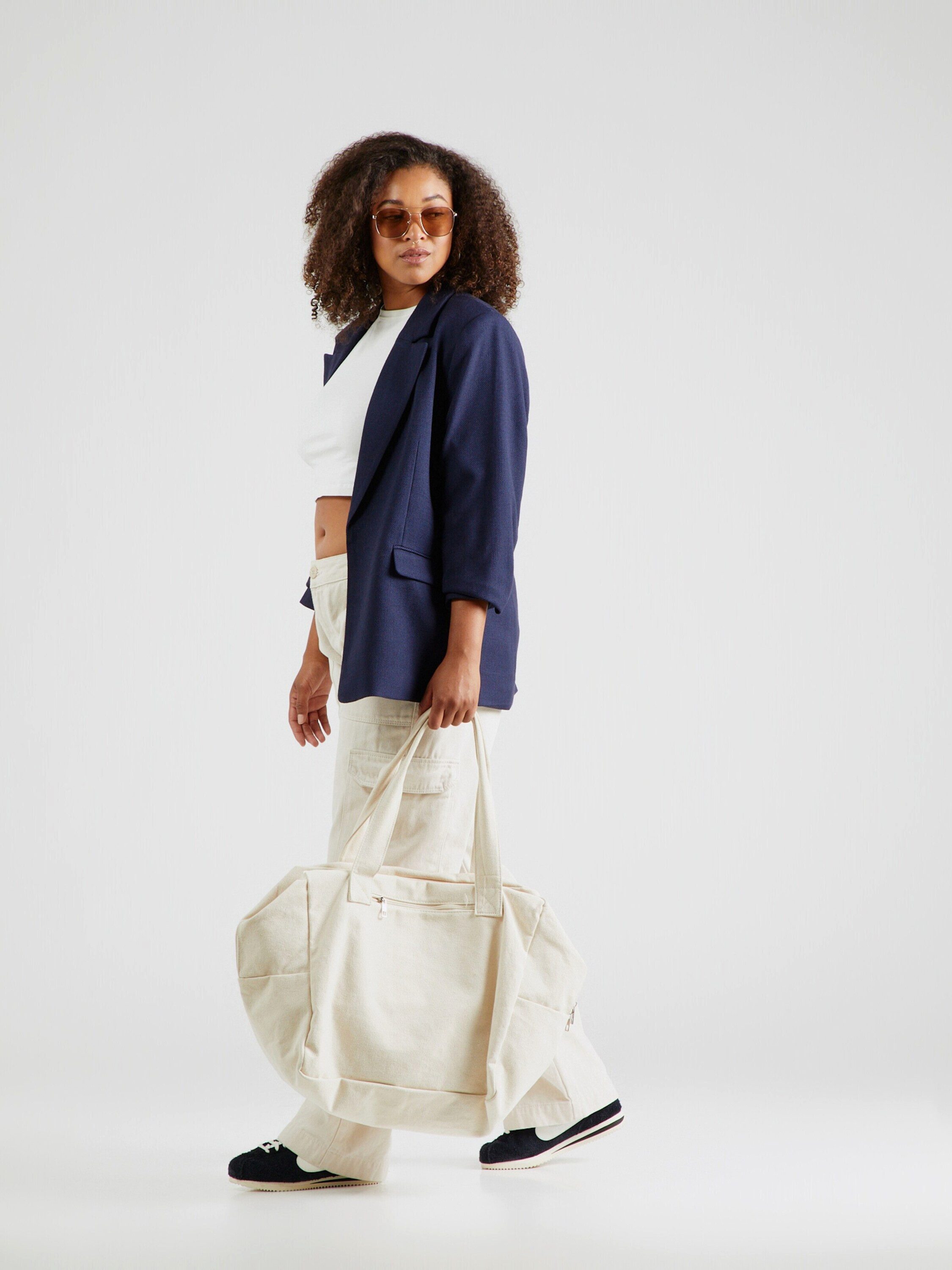 Vero Moda Curve Kurzblazer (1-tlg) Drapiert/gerafft