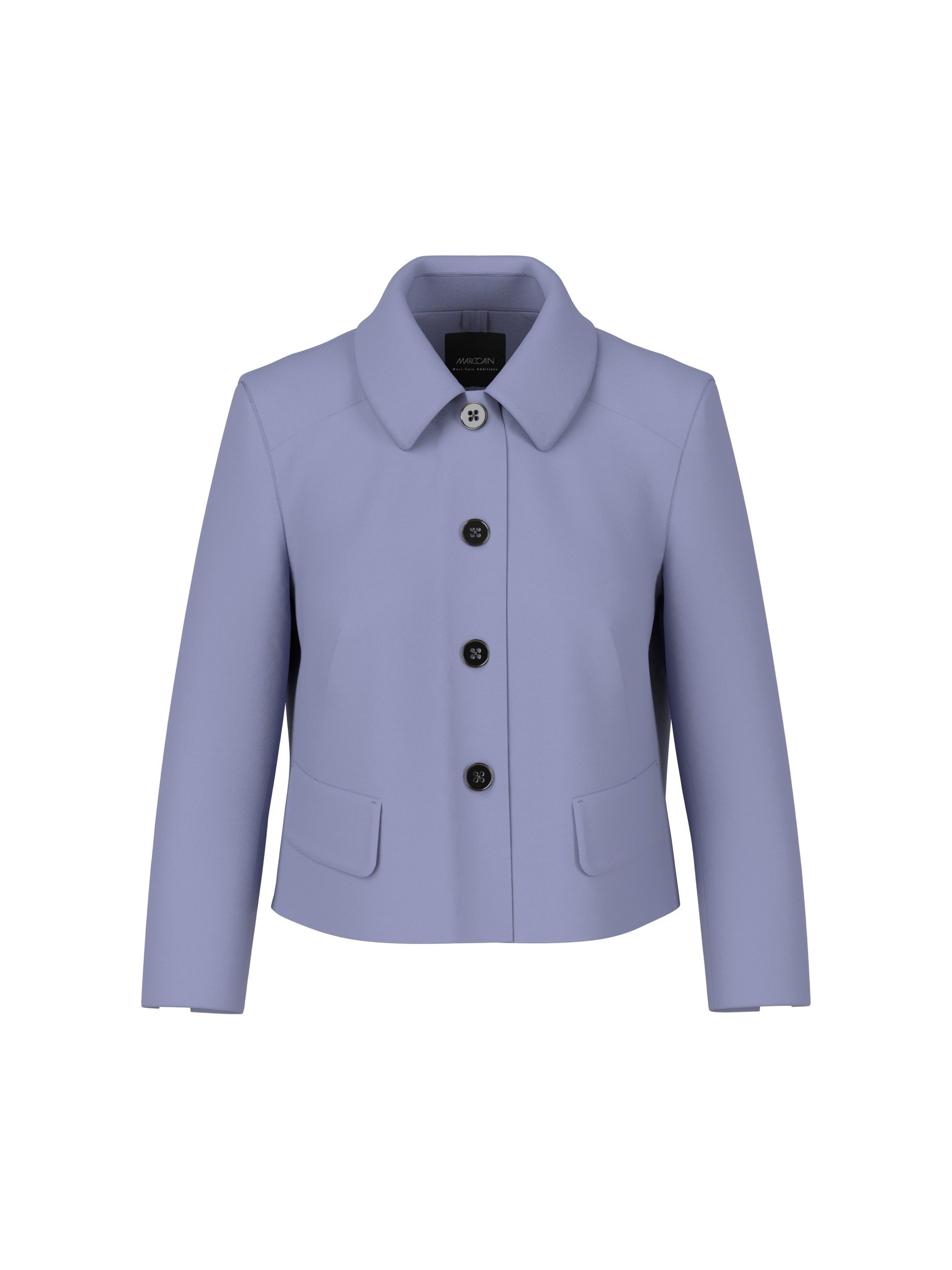 Allwetterjacke Kurzjacke mit Ärmelschlitzen - Regular Fit