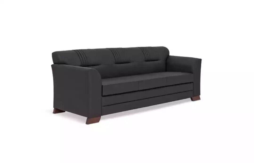 Textil Polstercouch Sofa in Made Sofa 1 Luxus JVmoebel Arbeitszimmereinrichtung, Teile, Dreisitzer Europa