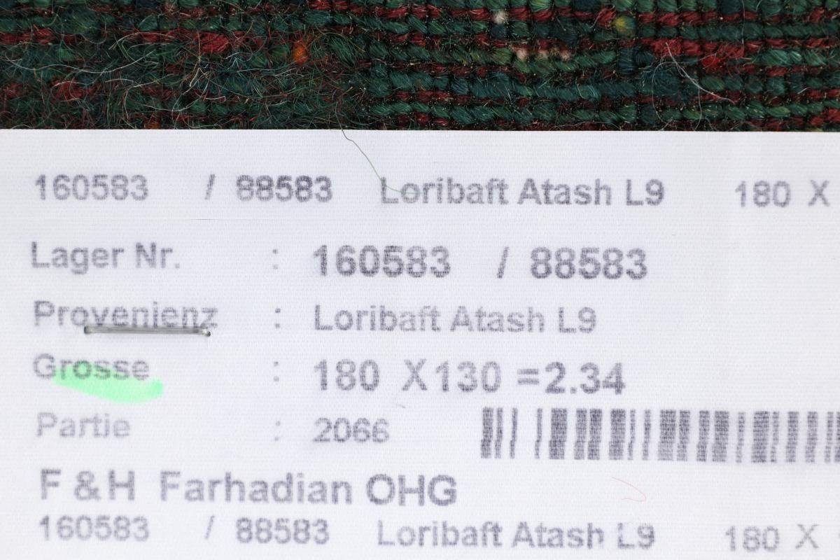 Orientteppich Perser Loribaft rechteckig, mm Moderner, 12 Handgeknüpfter Gabbeh Trading, 131x179 Nain Atash Höhe