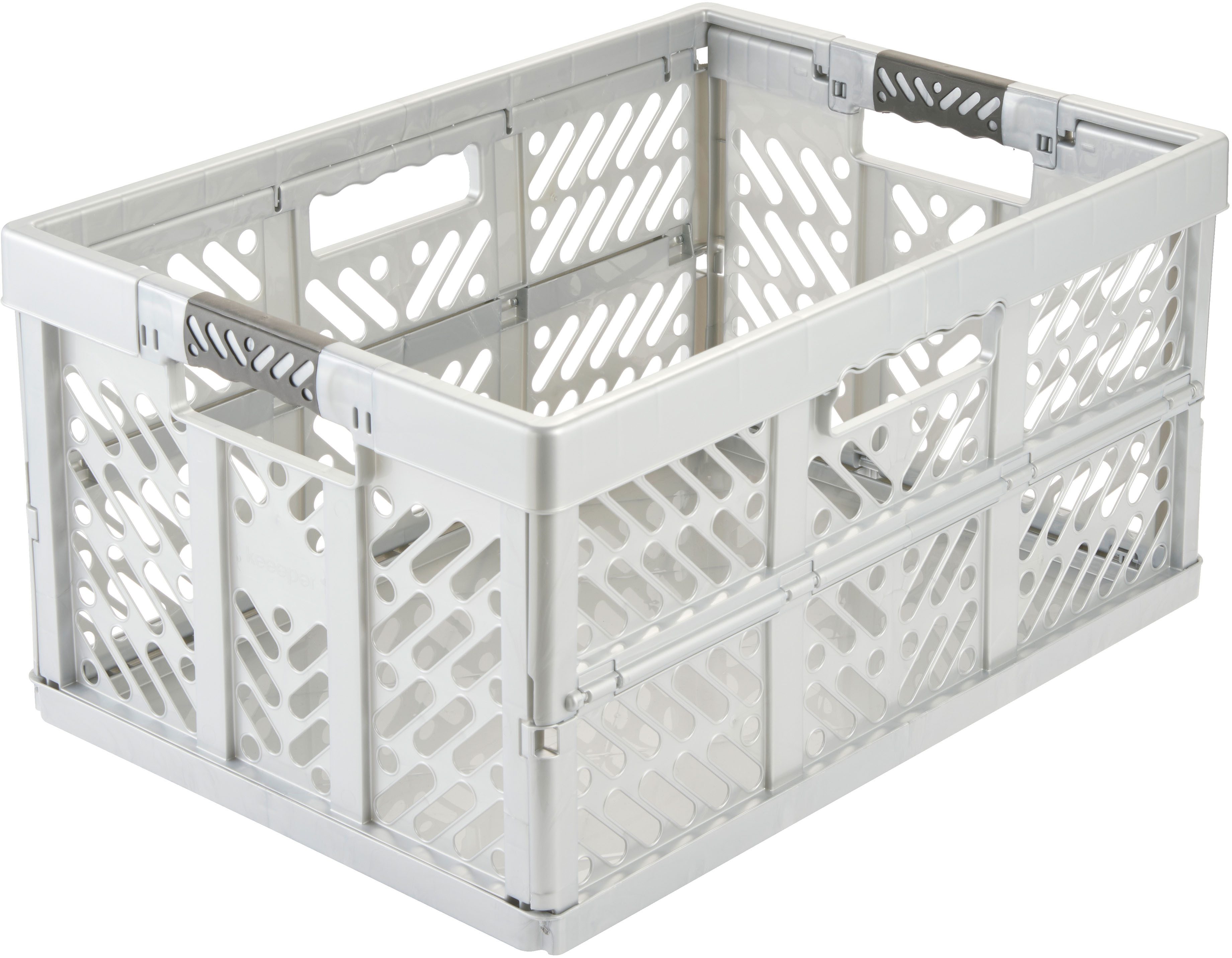 keeeper Klappbox ben, Profi-Klappbox mit Soft-Touch-Griffen, 54 x 37 x 28 cm, 45 l, Soft-Touch-Griffe, zusammenklappbar