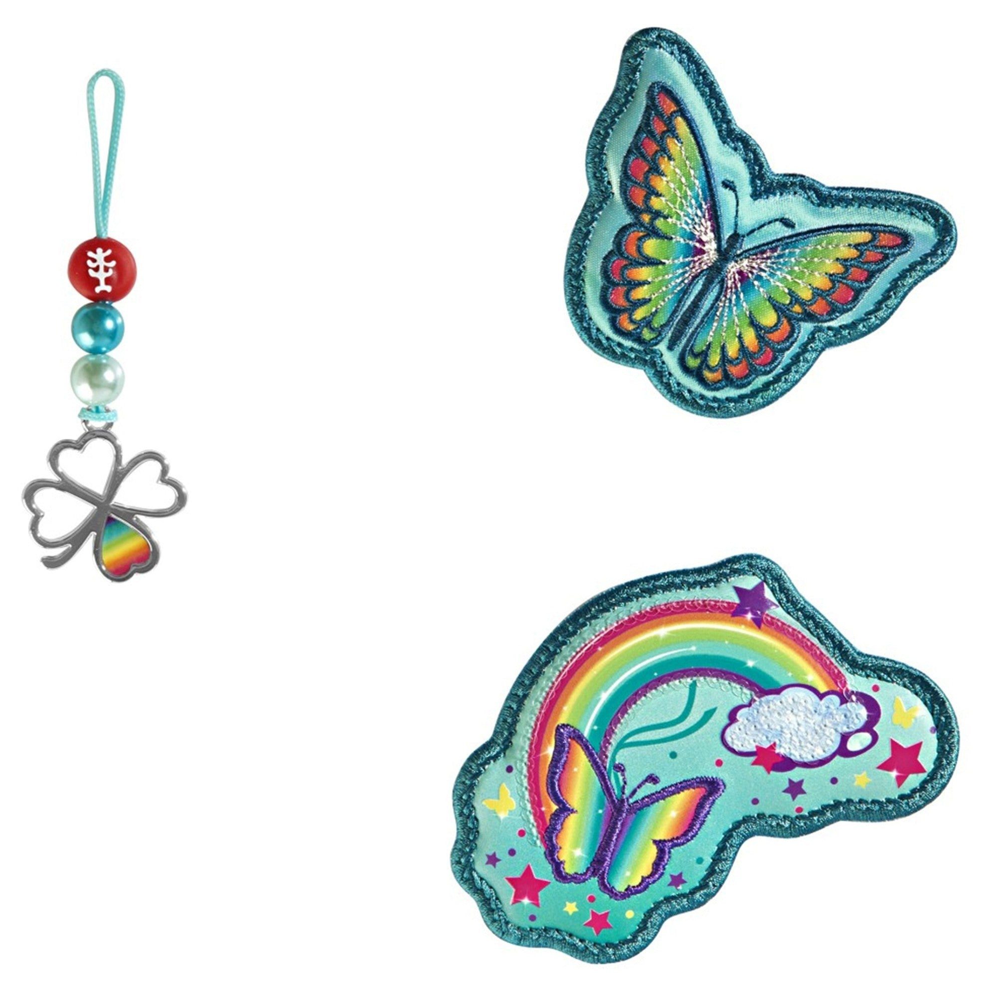 Schulranzen Zubehör-Set "Magic Mags" (Rainbow Ria)