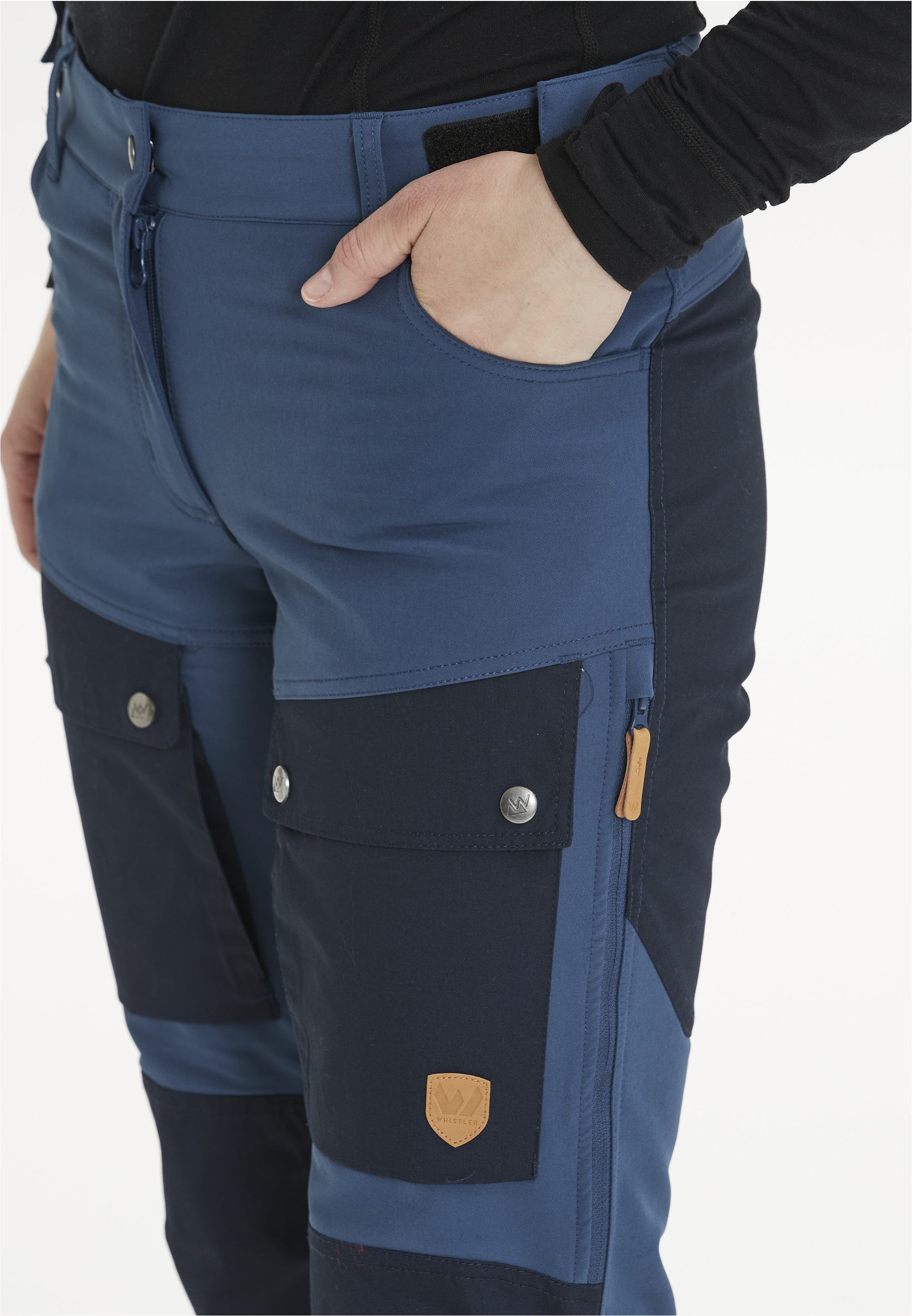WHISTLER Softshellhose Anissy mit atmungsaktivem Material