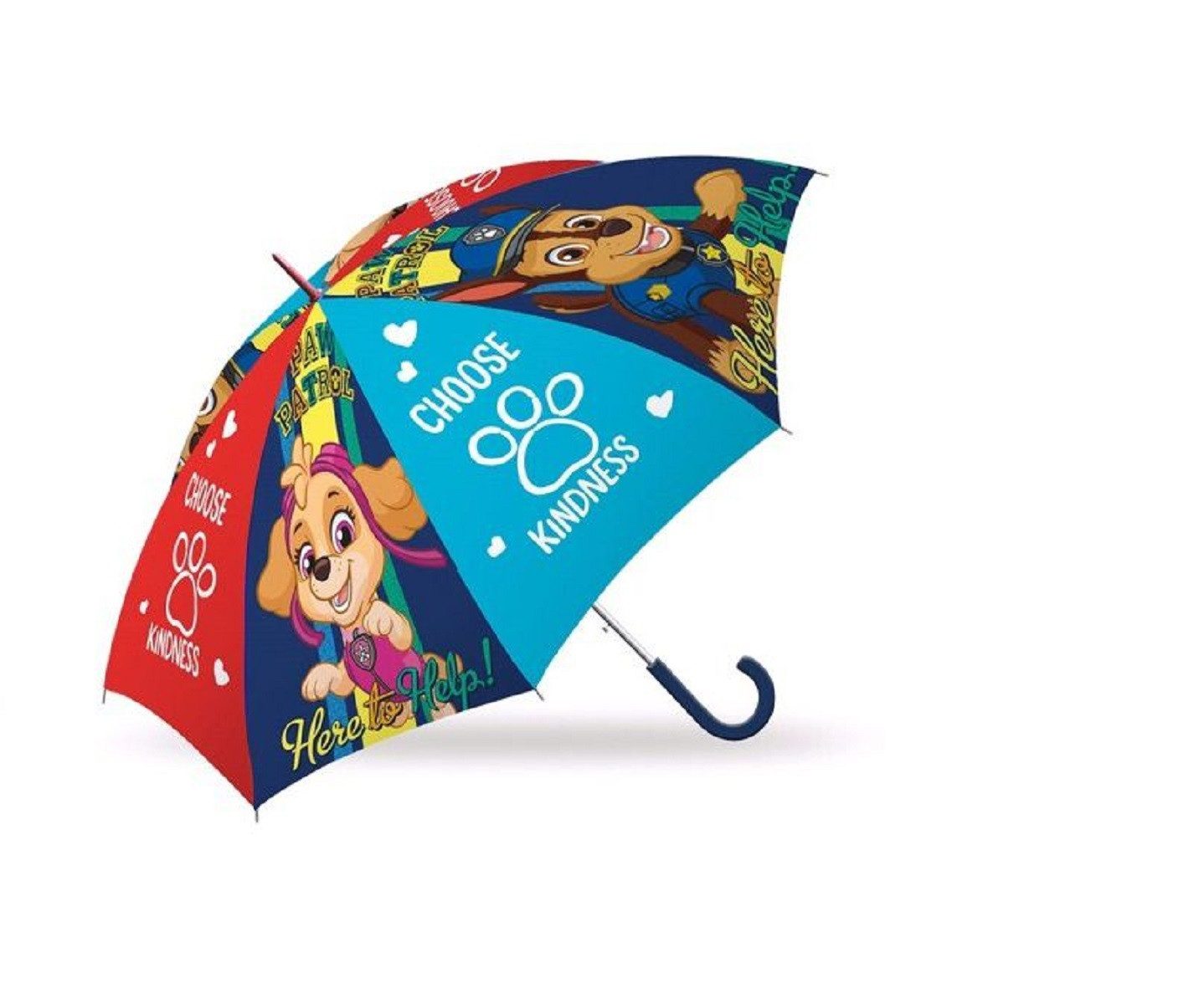 PAW PATROL Stockregenschirm Kinder-Regenschirm – Niedlicher Stockschirm, Ø 32 cm