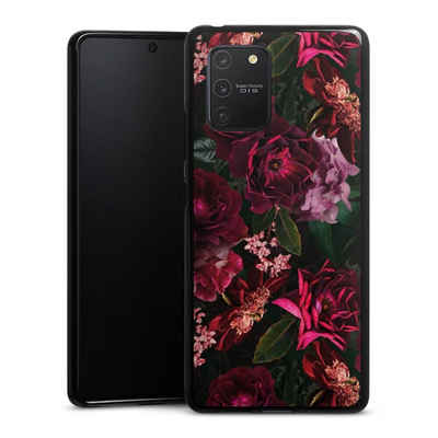 DeinDesign Handyhülle Rose Blumen Blume Dark Red and Pink Flowers, Samsung Galaxy S10 Lite Silikon Hülle Bumper Case Handy Schutzhülle
