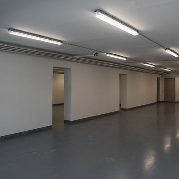 etc-shop Deckenleuchte, 5er Set LED 44W Wannen Leuchten Feucht Raum Hallen Decken Lampen 4000K