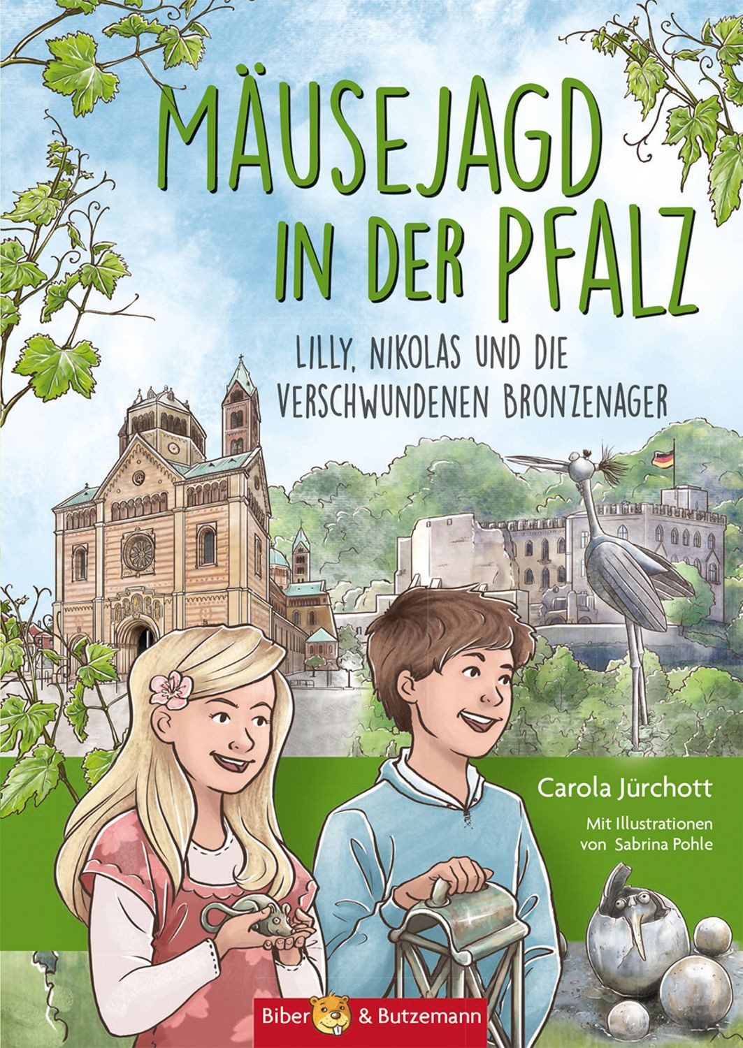 Mäusejagd in der Pfalz - Lilly, Nikolas und die verschwundenen Bronzen / Carola Jürchott
