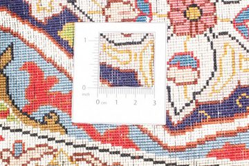 Orientteppich Perser - Täbriz - Royal rund - 250 x 250 cm - mehrfarbig, morgenland, rund, Höhe: 7 mm, Wohnzimmer, Handgeknüpft, Einzelstück mit Zertifikat