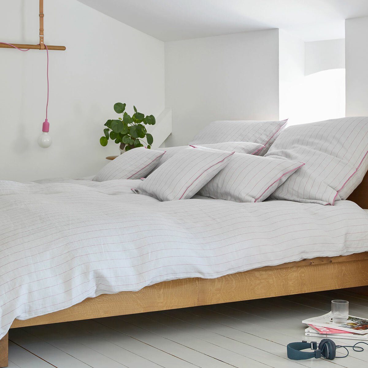 Elegante Bettwäsche Pop, Leinen, 2 teilig