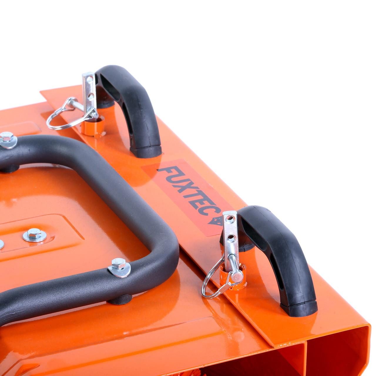 FUXTEC Handkehrmaschine FX-KM196, 60 cm Arbeitsbreite, 60cm Arbeitsbreite, Easy-Start, 5.5PS, 5 Vorwärts- u. 2 Rückwärtsgänge