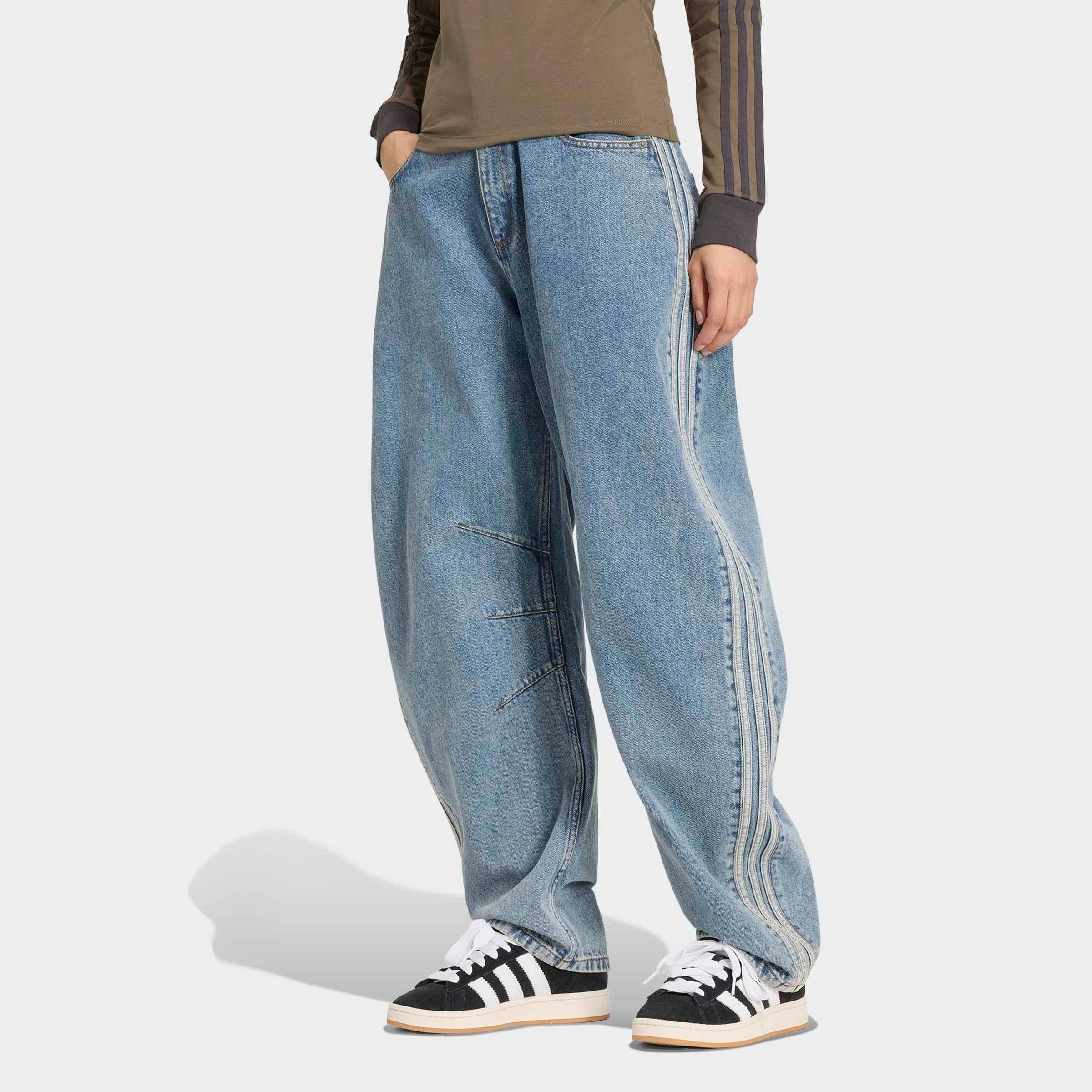 adidas Originals Loose-fit-Jeans BARREL PNT D