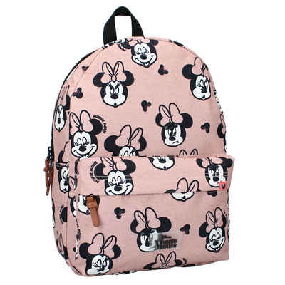 Disney Minnie Mouse Kinderrucksack Kinder Schul-Rucksack rosa Minnie Mouse Maus 37 x 30 x 14 cm