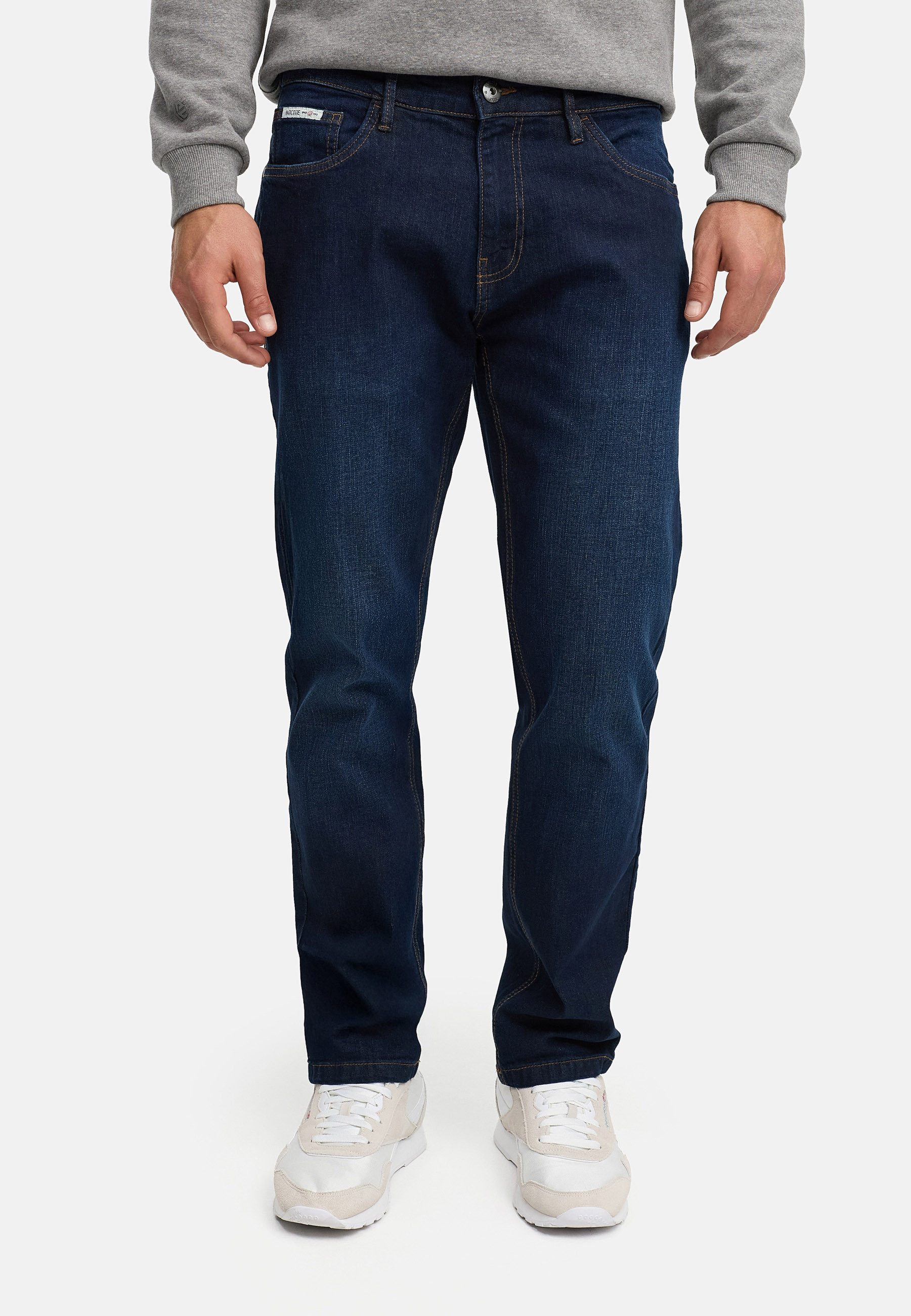 Indicode Regular-fit-Jeans Herren Texas Jeanshose Hose Herrenhose Jeanshose im Five-Pocket Stil