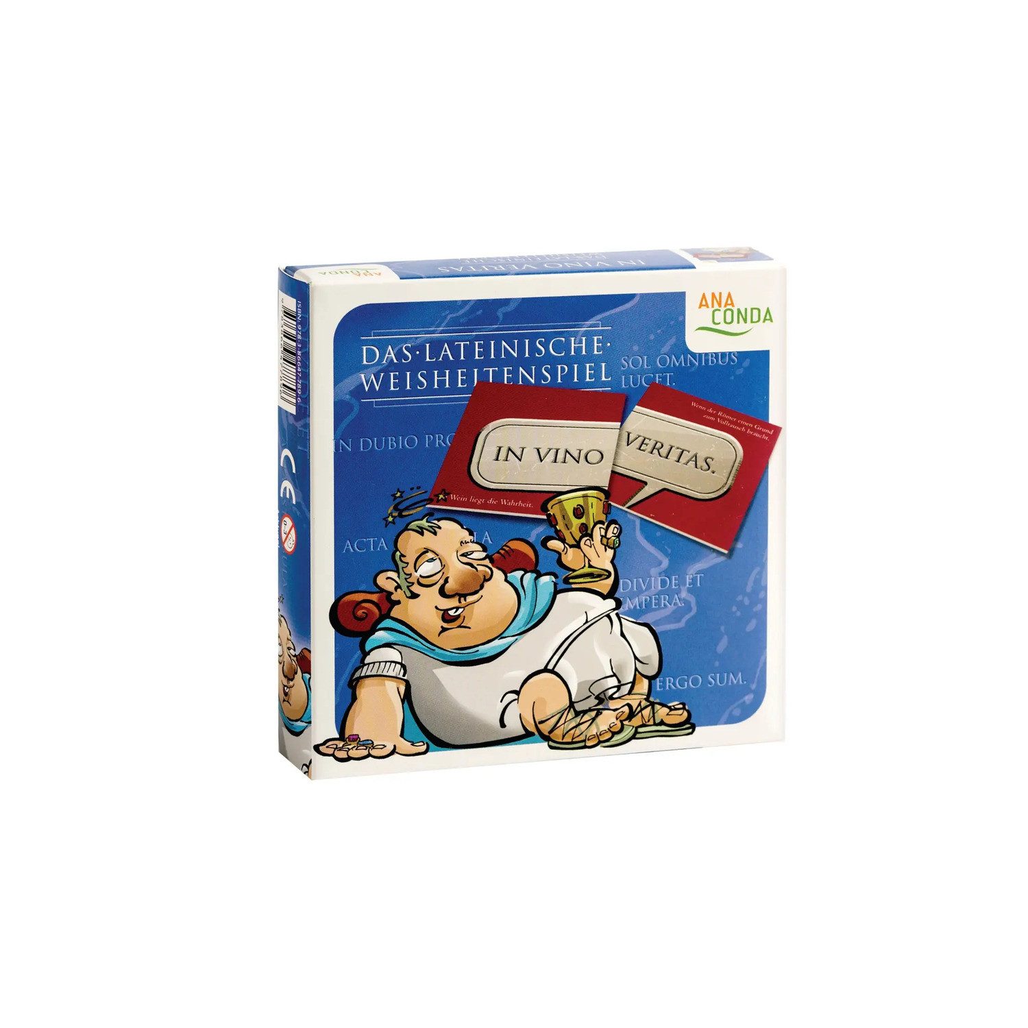 Anaconda Spiel In vino veritas - Das lateinische Weisheitenspiel